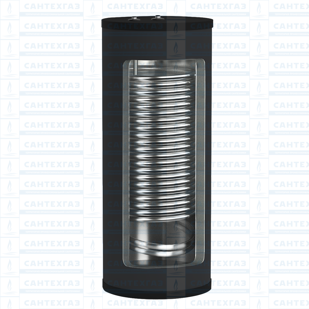 Бойлер RBFL-2000 INOX напольный с 1-м увеличенным теплообм./282кВт(нерж. сталь 304) "RISPA"